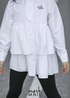 Shirt Asymmetrical White                                                