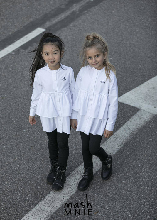 Shirt Asymmetrical White                                                