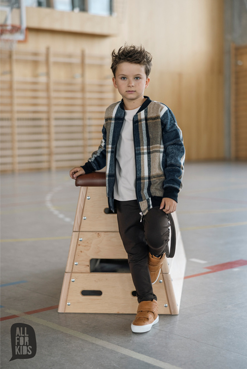 ALL FOR KIDS JACKET SPRING NAVY BLUE