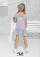 Dress Abstract Grey