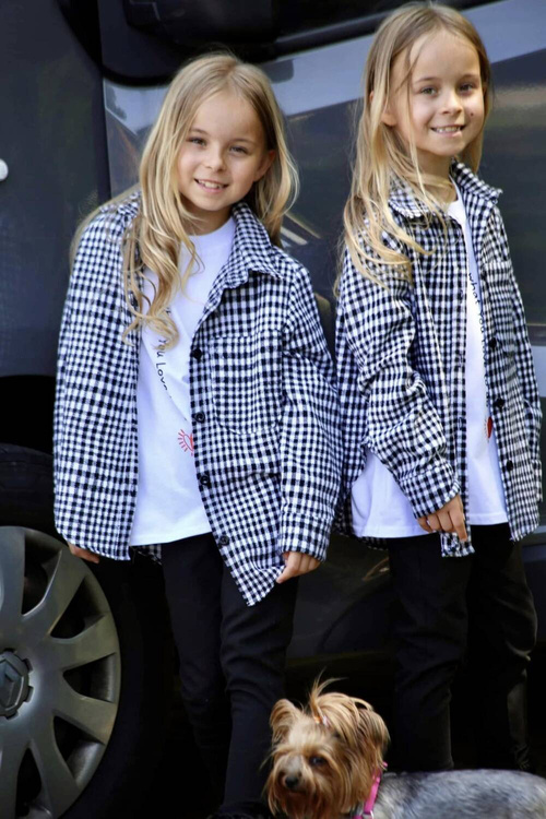 MM SHIRT DRESS CHCECKERED