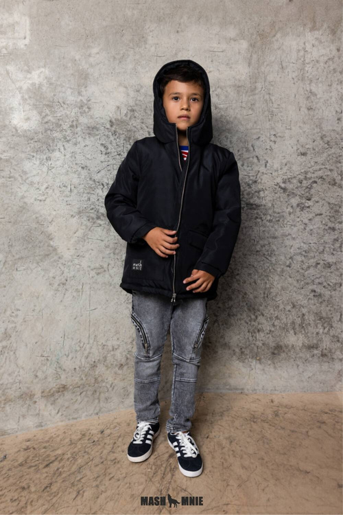 MashMnie Wild City Spodnie Jeans Szare