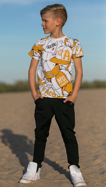 Abgenähte Baggy Pants