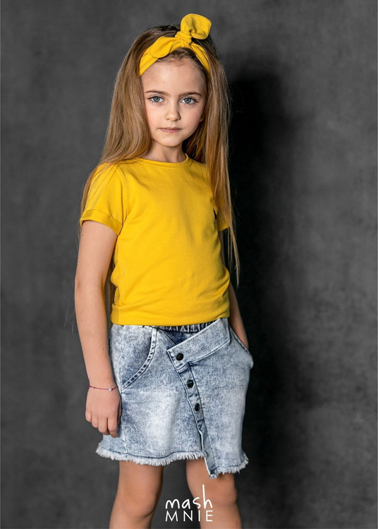 MashMnie Spódnica Jeans Blue