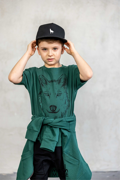 MashMnie Czapka z Daszkiem Czarna