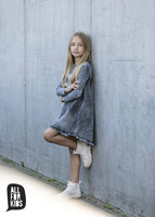 All For Kids Jeans Dress Graphite