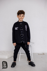 All For Kids Bluza Bomber Czarny