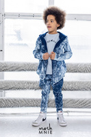 MashMnie Spodnie Wolf Soul Acid Blue 