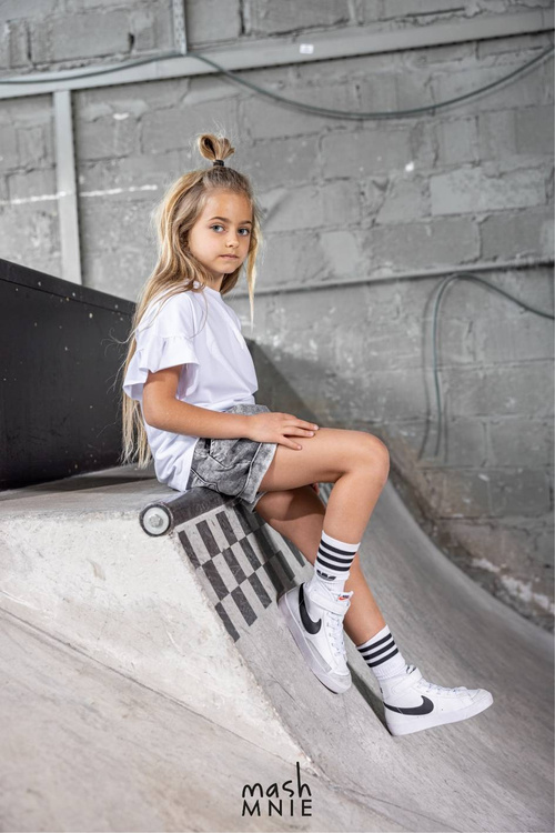Oversize-T-Shirt Weiß