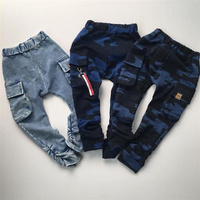 CARGO  PANTS  JEANS BLUE