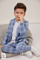 All For Kids Business-Hose Kariert