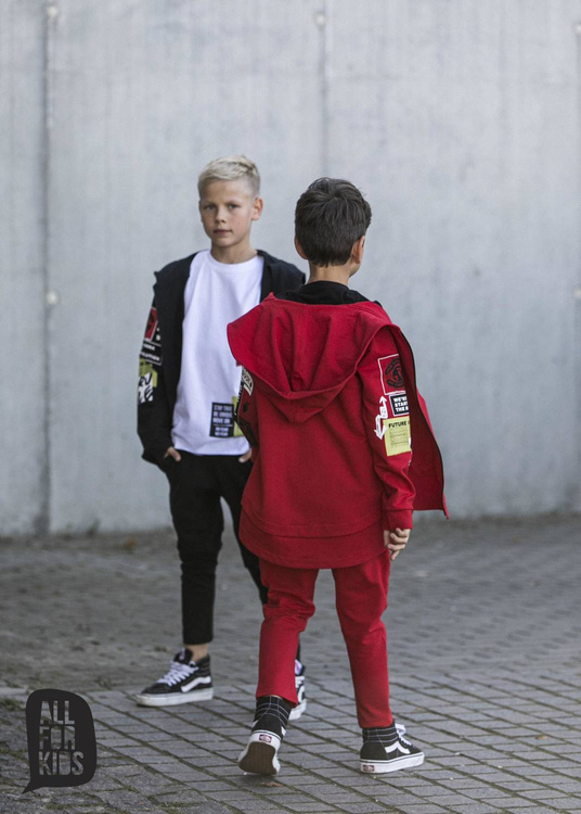 All For Kids Sweatshirt Rot