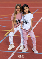 MashMnie Spodnie Boyfriend Pink