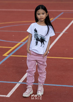 MashMnie Spodnie Boyfriend Pink