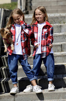 MM SHIRT DRESS CHCECKERED