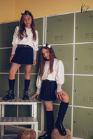 Kiz Spódnico Spodenki School Czerń