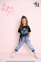 MAŁA  T-SHIRT TULLE SLEEVES