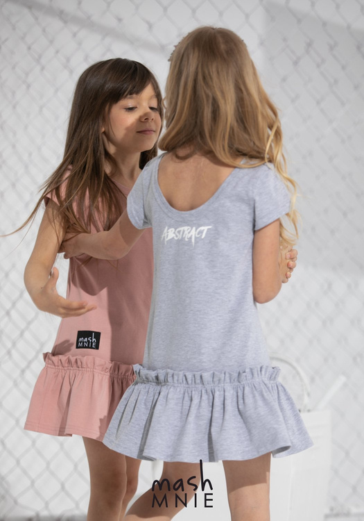 Dress Abstract Grey