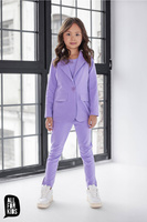 All Spodnie Eleganckie Fiolet