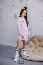 MashMnie Sukienka Sznurki Róż