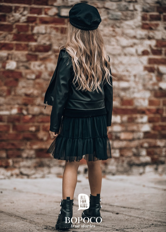 Kunstlederjacke Mädchen