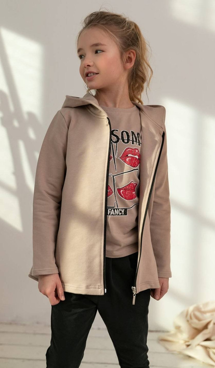 All For Kids Sweatshirt Beige