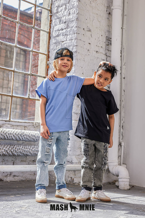 MashMnie Jeansy Boyfriend Grey