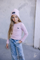 MashMnie Gestreifte Bluse Weiß