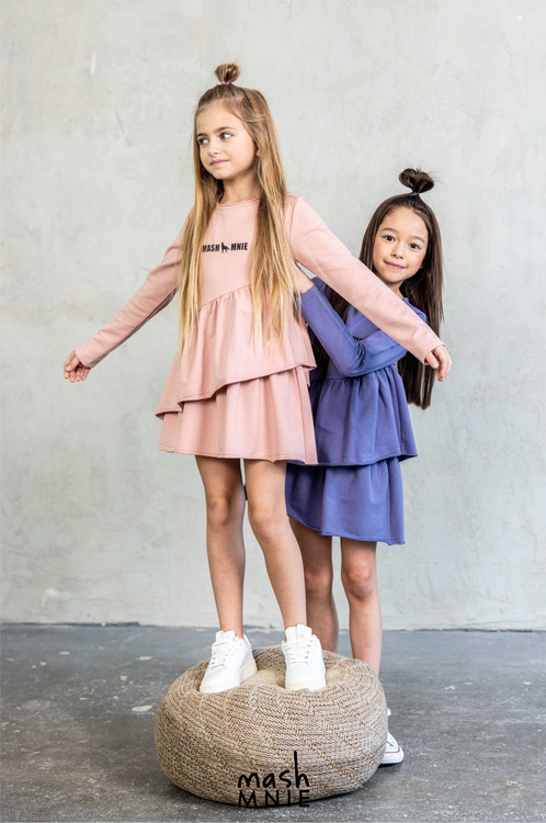 All For Kids Jeans Kleid Blau