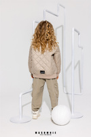 MashMnie Tracksuit Pants Beige