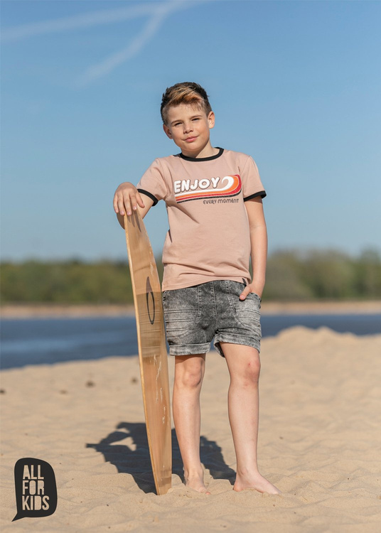 Jeans-Shorts Grau