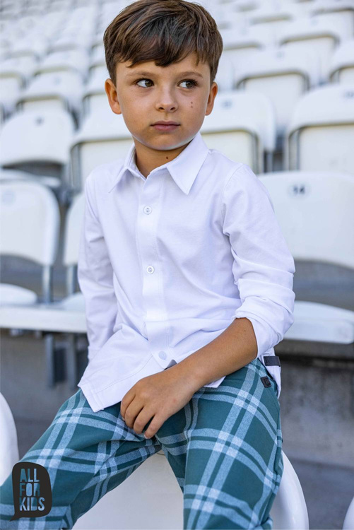 ALL FOR KIDS SHIRT WHITE BOY