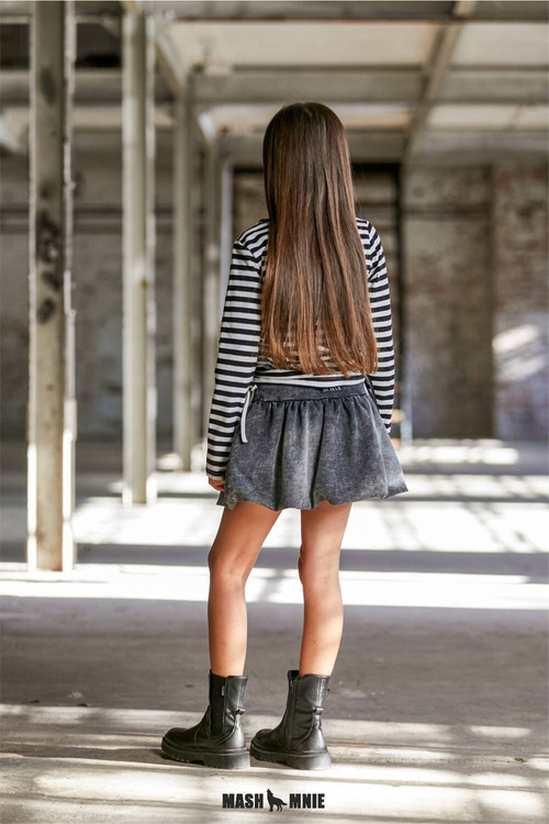 MashMnie Wild Spódnica Jeans Szara