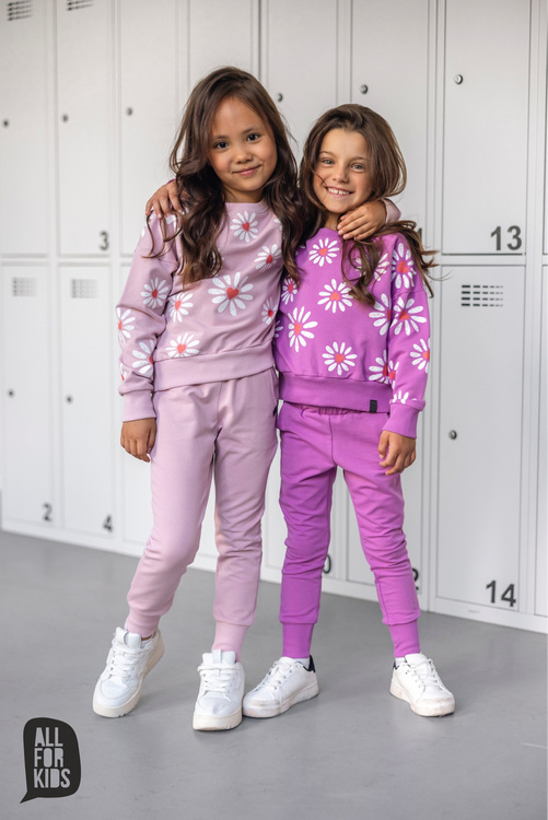 All For Kids Knitted Pants Pink