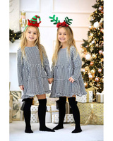 Qba Sukienka w Pepitkę