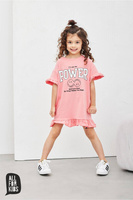AllForKids Sukienka Power Koralowa