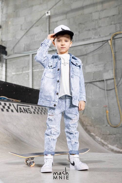 MashMnie Jeansy Boyfriend Blue