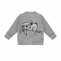 Liebe Sophie Koala Bomber Grau Melange