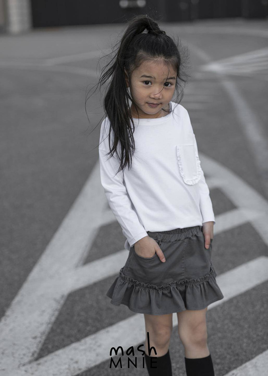 MashMnie Bluse Gestreift Rosa