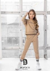 Girls' tracksuit Black