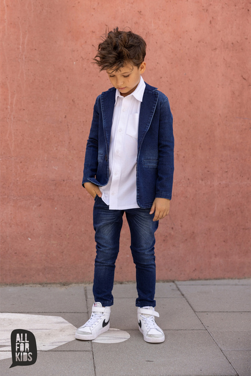 All For Kids Jeans-Hose Grau