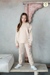 Kids By Voga Spodnie Beż