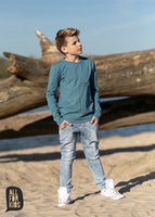 All For Kids Spodnie Jeans Niebieski