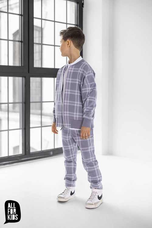 All For Kids Business-Hose Kariert