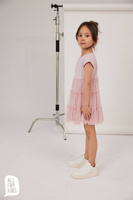 All For Kids Dress Positive Pink