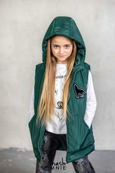 MashMnie Kamizelka Zielona