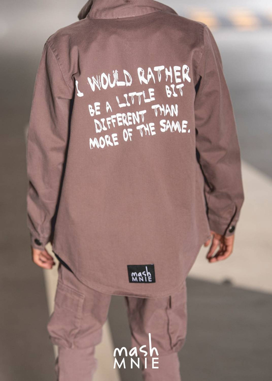 MashMnie Shirt Brown