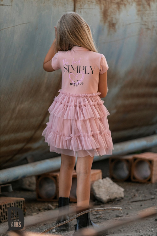 All For Kids Kleid Positiv Rosa