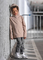 Känguru-Sweatshirt Beige 