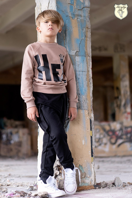 Kids By Voga Black Tracksuit Pants